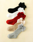 5 Pairs Bow Socks