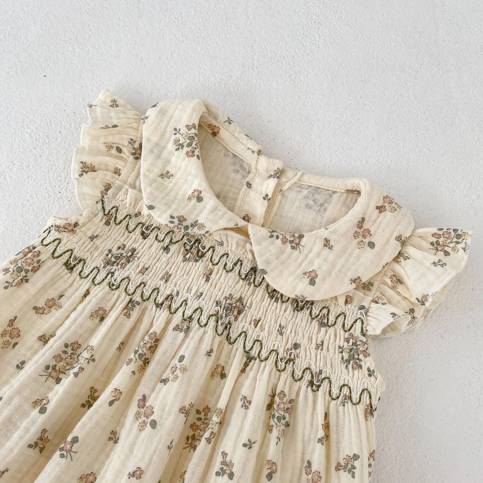 Ruffle Floral Romper
