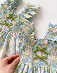 Floral Dreams Smocked Romper