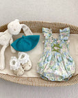Floral Dreams Smocked Romper