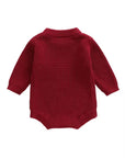 Santa Baby Knit Romper