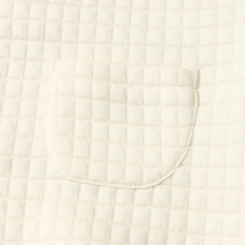 Milk White Cotton Romper