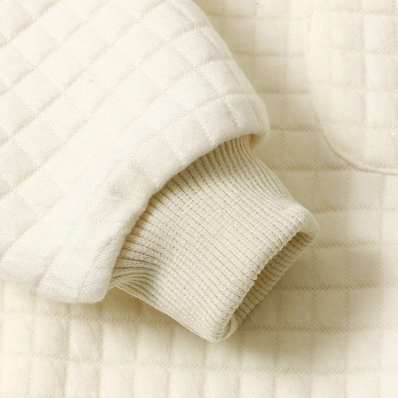 Milk White Cotton Romper