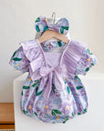 Lilac Blossom Romper Set