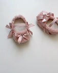Sherpa Lace Ribbon Shoes