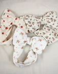 Eyelet Bow Headwrap
