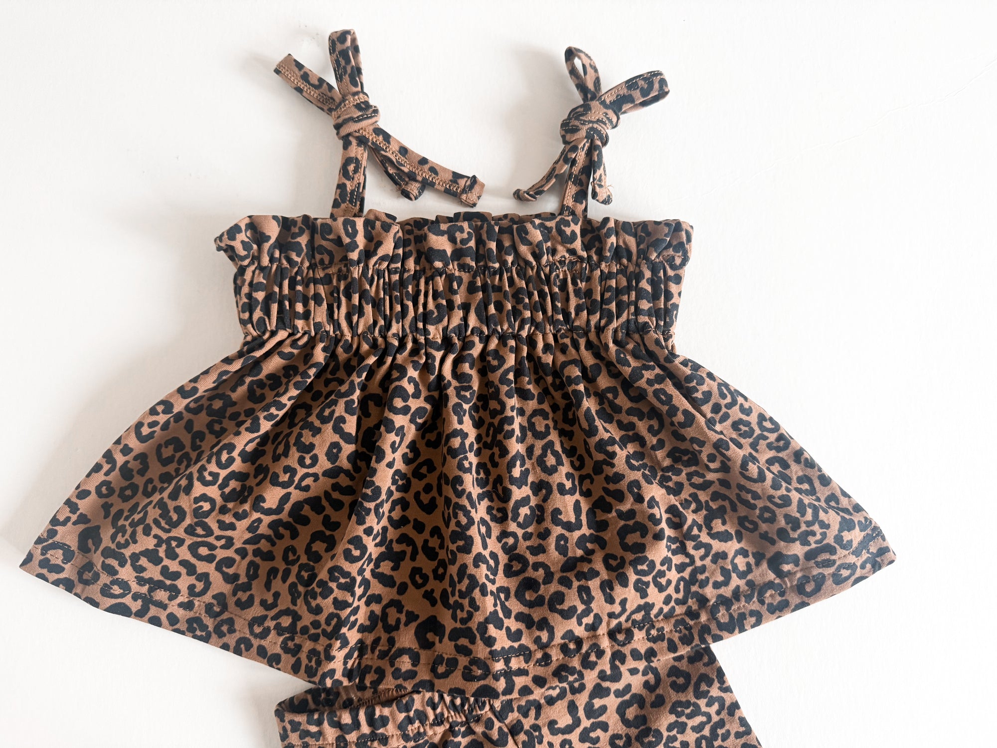 2pcs Camisole Biker Shorts Set
