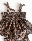 2pcs Camisole Biker Shorts Set
