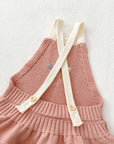 Whimsy Knit Embroidered Romper