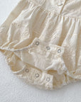 Vintage Lace Embroidered Romper