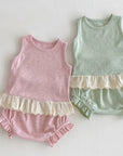 Lace Tank and Bloomers Set