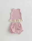 Lace Tank and Bloomers Set