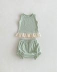 Lace Tank and Bloomers Set