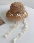 Bow Straw Hat
