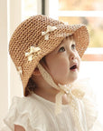 Bow Straw Hat