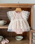 Blossom Lace Tutu Romper