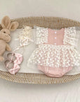 Blossom Lace Tutu Romper