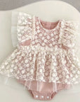 Blossom Lace Tutu Romper