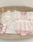 Blossom Lace Tutu Romper