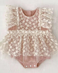 Blossom Lace Tutu Romper
