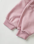 Hooded Zip-up Jumpsuit (Pink)