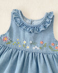 Bluebell Bloom Denim Dress