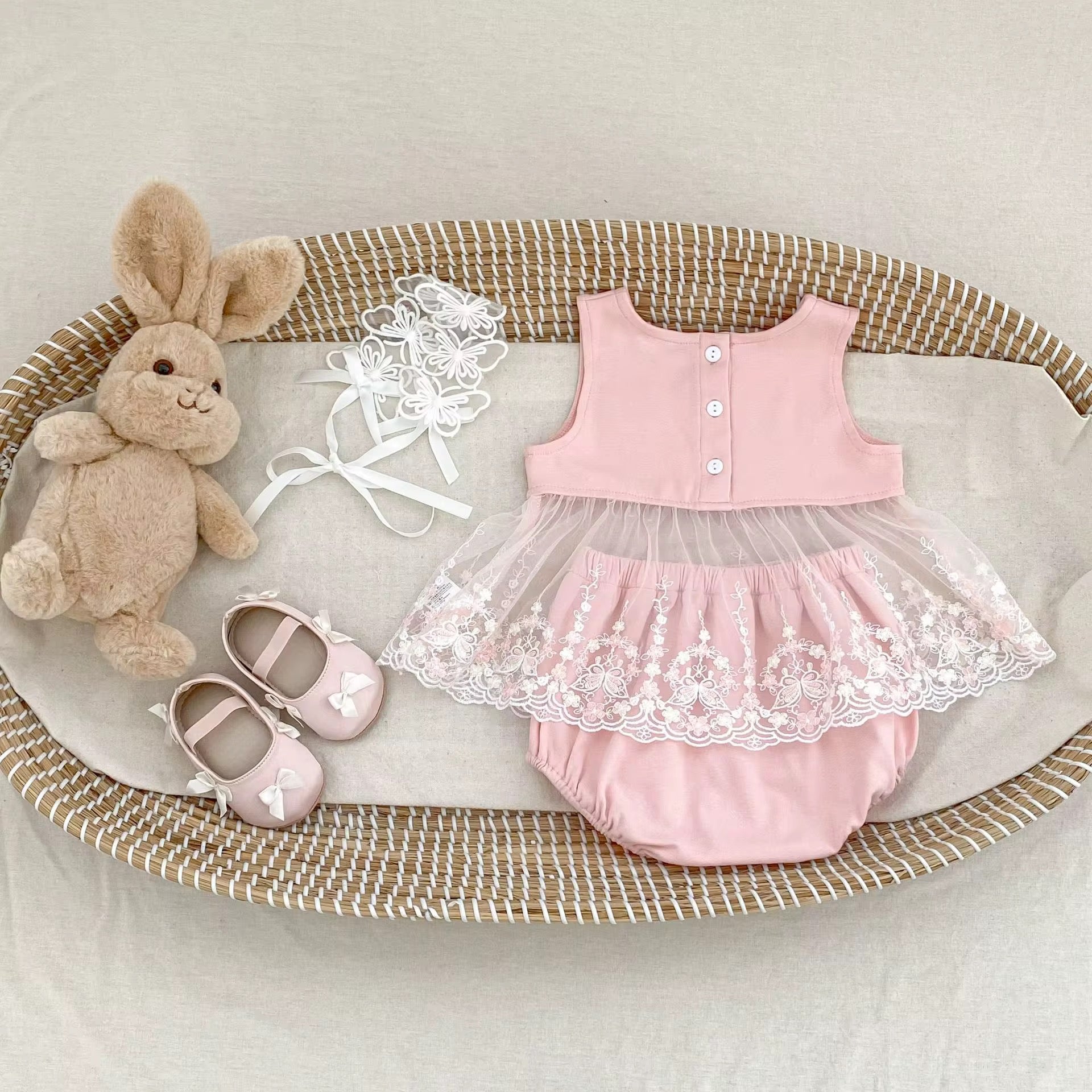 Blush Whimsy Tutu Set