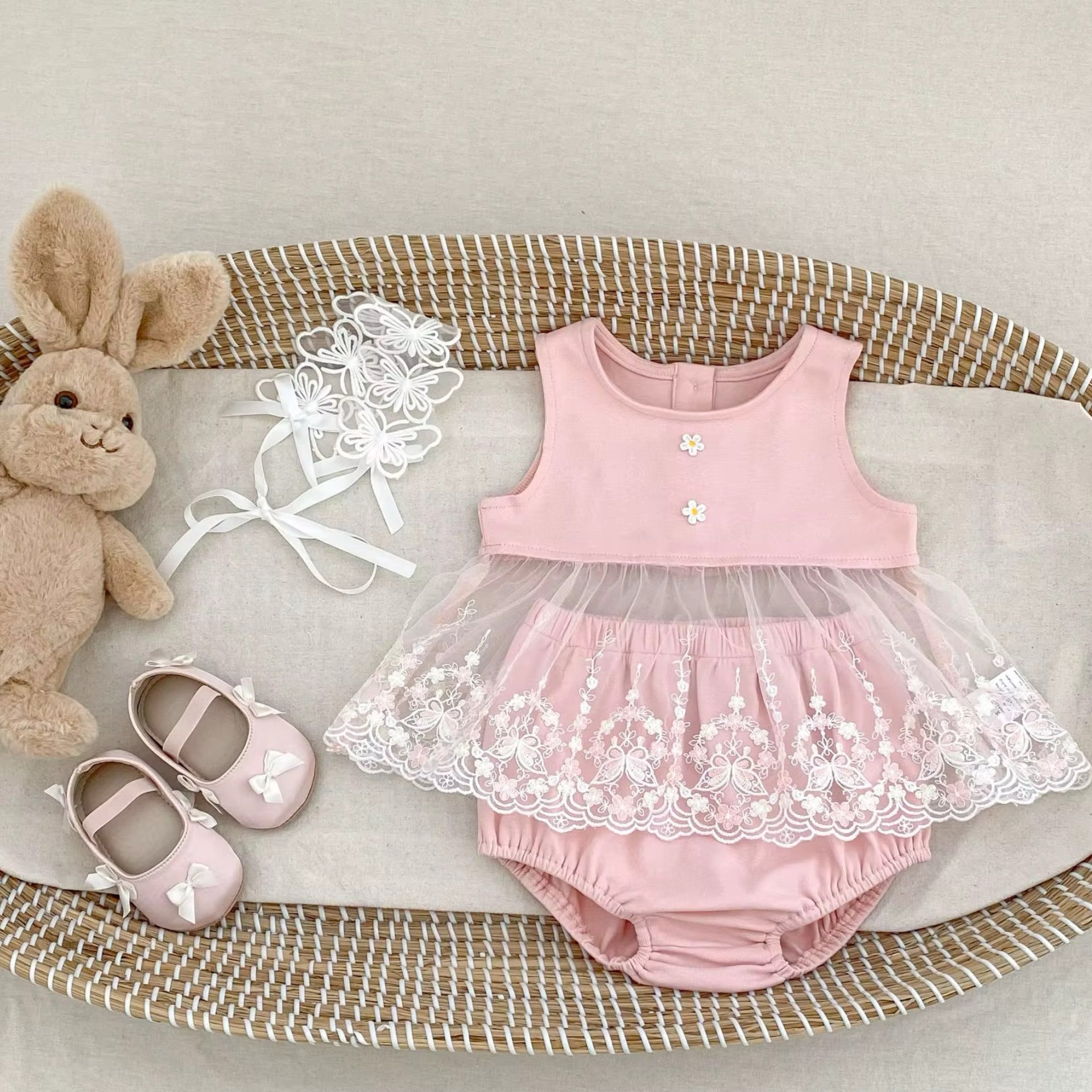 Blush Whimsy Tutu Set