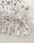 Lilac Petal Ruffle Set