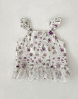 Lilac Petal Ruffle Set