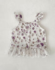 Lilac Petal Ruffle Set