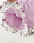 Lilac Petal Ruffle Set