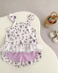 Lilac Petal Ruffle Set