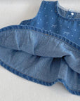 Willow Lace Denim Set