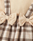 Plaid Long Sleeve Set