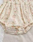 Rosebud Floral Baby Set