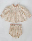 Rosebud Floral Baby Set
