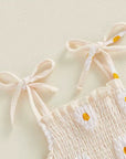 Golden Daisy Bow Set
