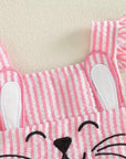 Bunny Hop Seersucker Romper