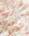 Vintage Floral Romper (Pink)