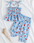 Stars & Popsicles Smocked Set