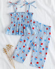 Stars & Popsicles Smocked Set
