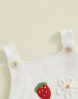 Berry Sweet Knit Romper
