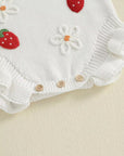 Berry Sweet Knit Romper