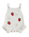 Berry Sweet Knit Romper