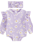 Daisy Days Ruffle Romper