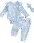 Daisy Days Ruffle Romper Set