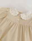 Eyelet Bubble Romper