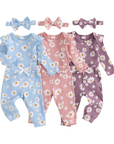 Daisy Days Ruffle Romper Set