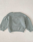 Heart Pom Pom Sweater